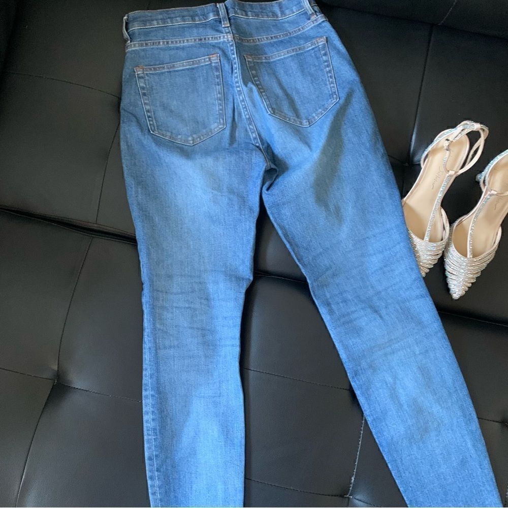 EVERLANE HIGH RISE SKINNY BLUE DENIM JEANS 27 - Picture 8 of 11